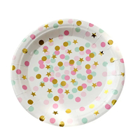 Paper plate round 7 inch